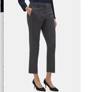 Theory Classic Crop Testra Pant in Sevona Stretch Wool (NWT)